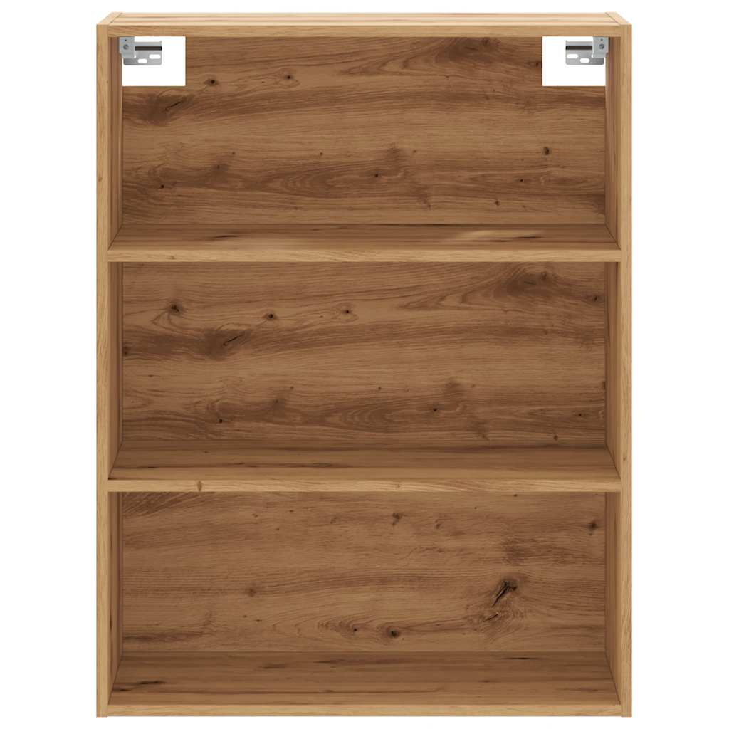 vidaXL Armario colgante de pared roble artisian 69,5x32,5x90 cm