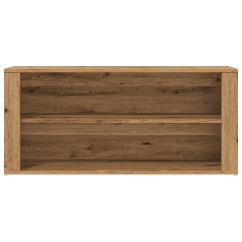 vidaXL Mueble zapatero madera de ingeniería roble artisan 100x35x45 cm