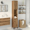 vidaXL Armario de baño madera contrachapada roble artisan 30x30x190 cm