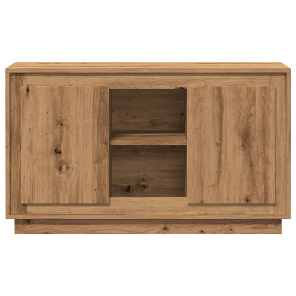 vidaXL Aparador de madera de ingeniería roble artisan 102x35x60 cm