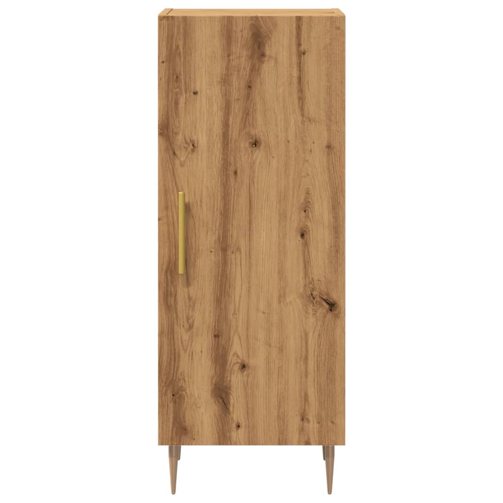 vidaXL Aparador madera de ingeniería roble artisan 34,5x34x90 cm