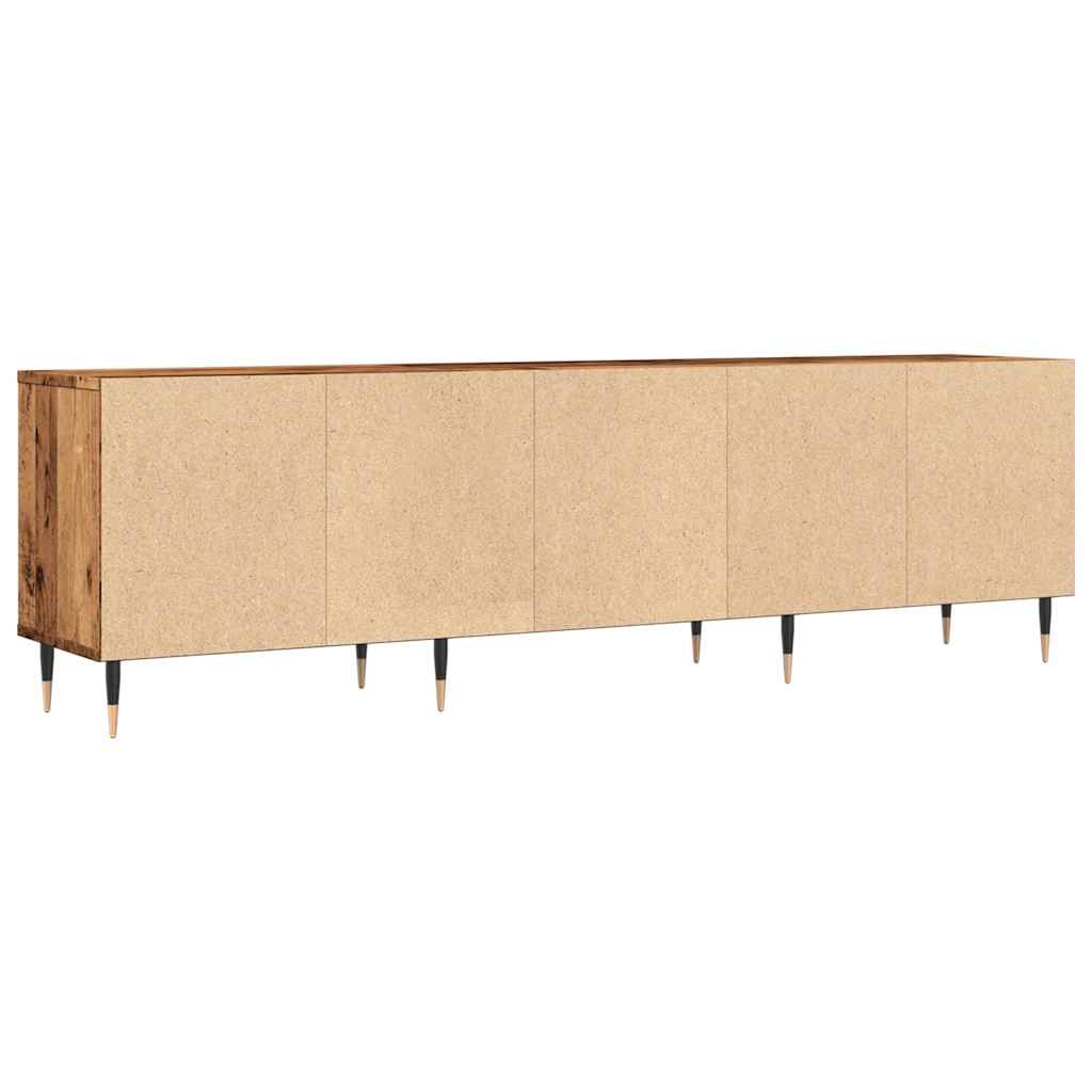 vidaXL Mueble de TV madera ingeniería madera envejecida 150x30x44,5 cm