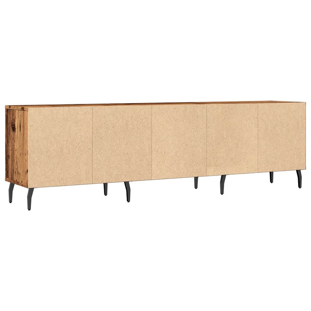 vidaXL Mueble de TV madera ingeniería madera envejecida 150x30x44,5 cm