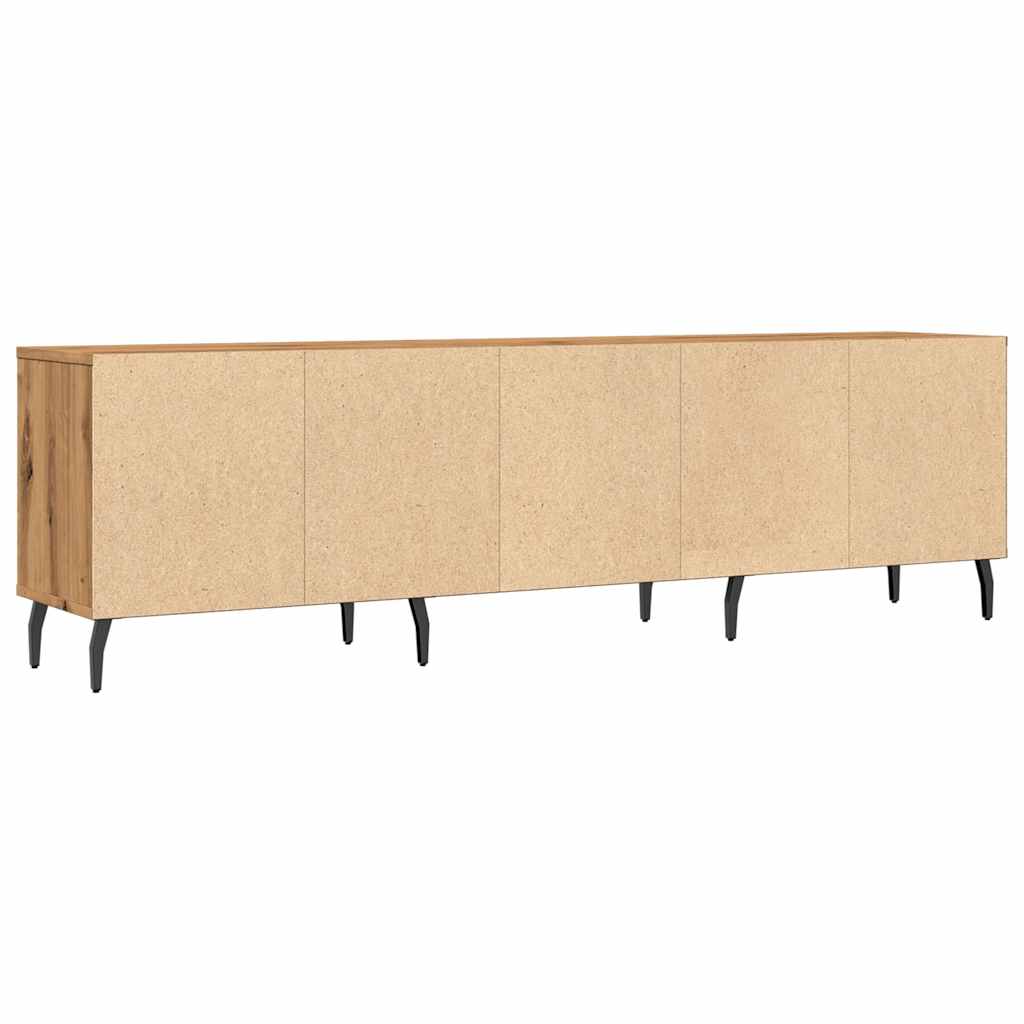 vidaXL Mueble de TV madera de ingeniería roble artisan 150x30x44,5 cm