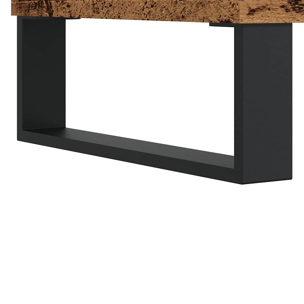 vidaXL Mueble de TV madera ingeniería madera envejecida 150x30x44,5 cm