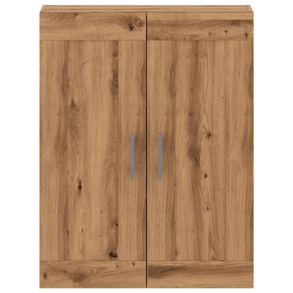 vidaXL Armario de pared madera ingeniería roble artisian 69,5x34x90 cm