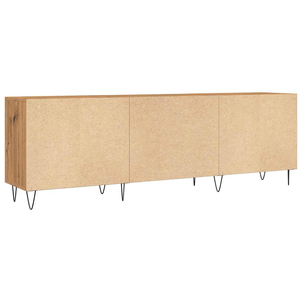 vidaXL Mueble de TV madera de ingeniería roble artisan 150x30x50 cm