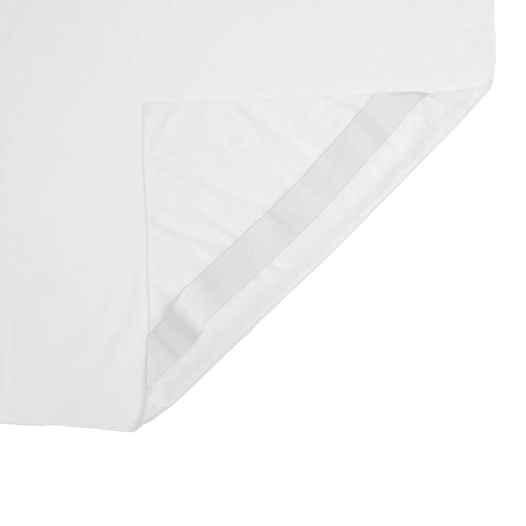 vidaXL Protector de colchón impermeable blanco 90x200 cm