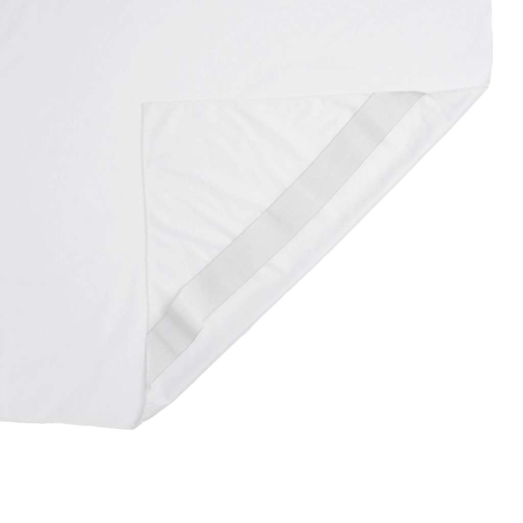 vidaXL Protector de colchón impermeable blanco 180x220 cm