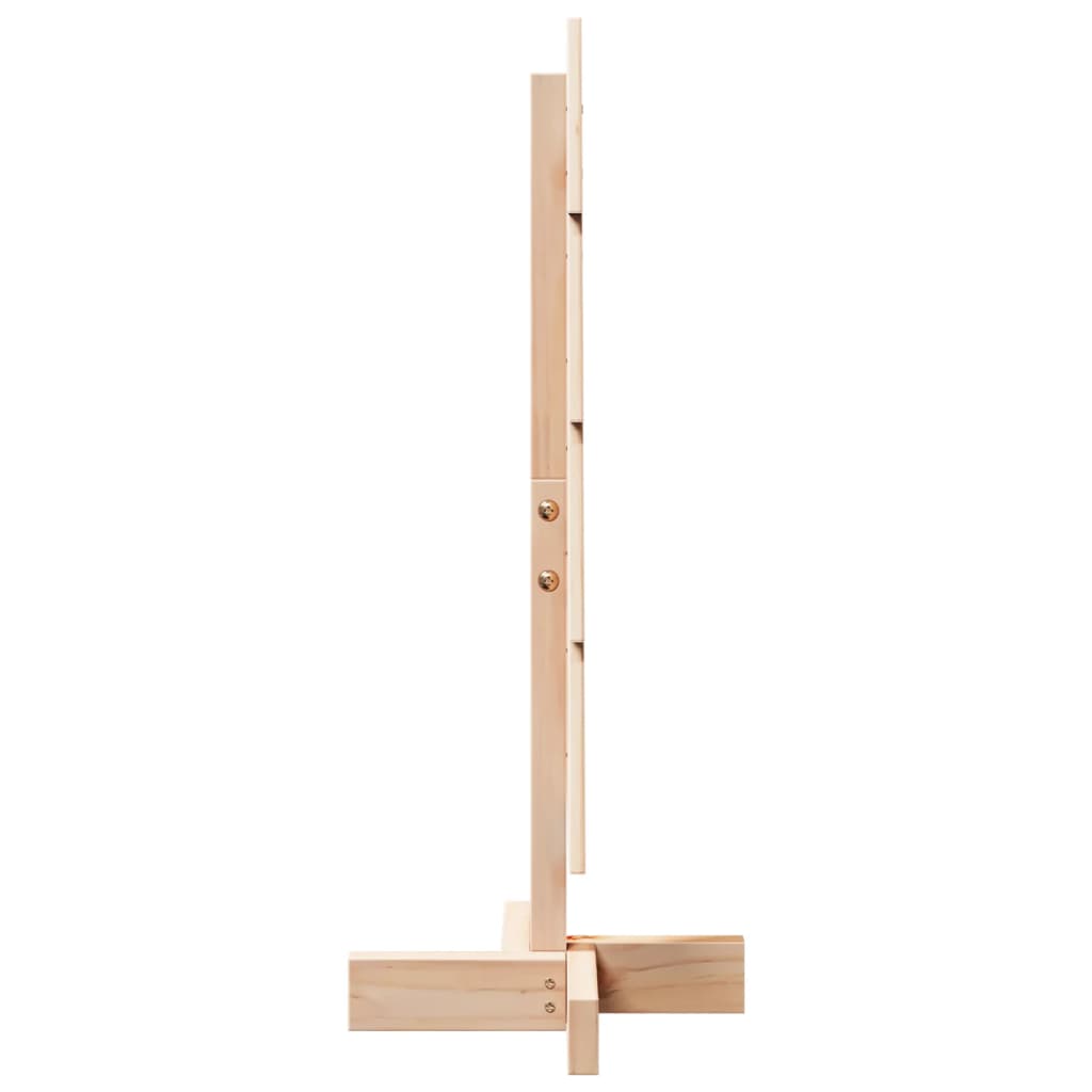 vidaXL Árbol de Navidad de adorno madera maciza 70 cm