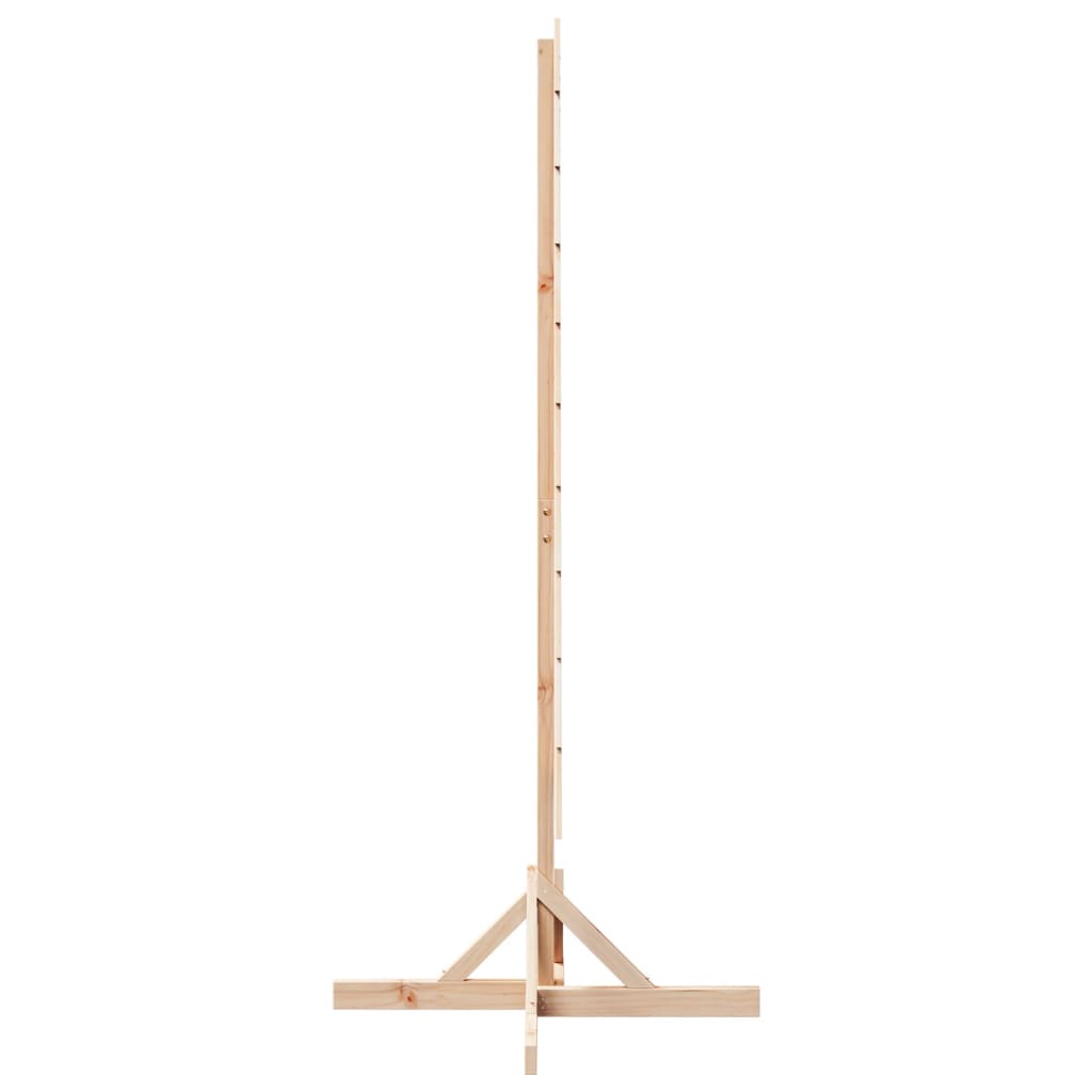 vidaXL Árbol de Navidad de adorno madera maciza 180 cm