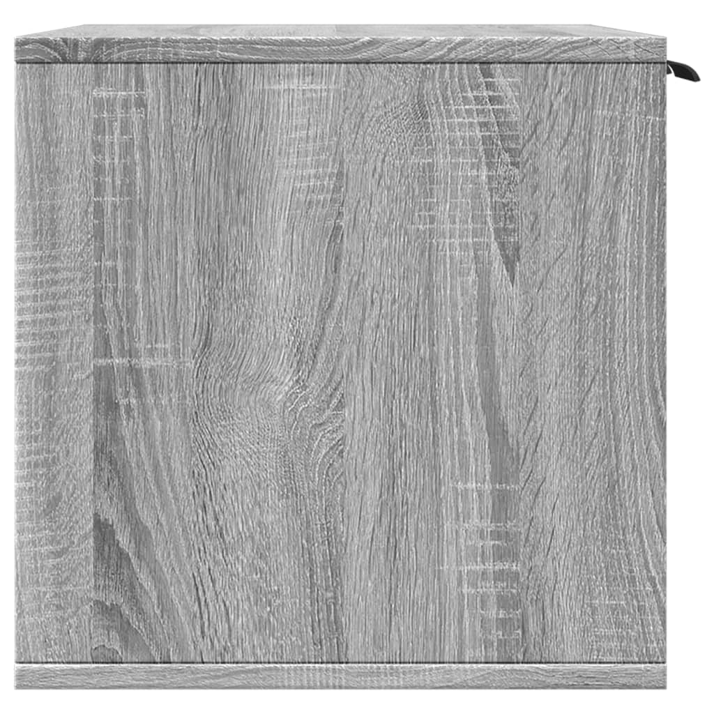 vidaXL Mueble arenero para gatos madera gris Sonoma 60x40x40 cm