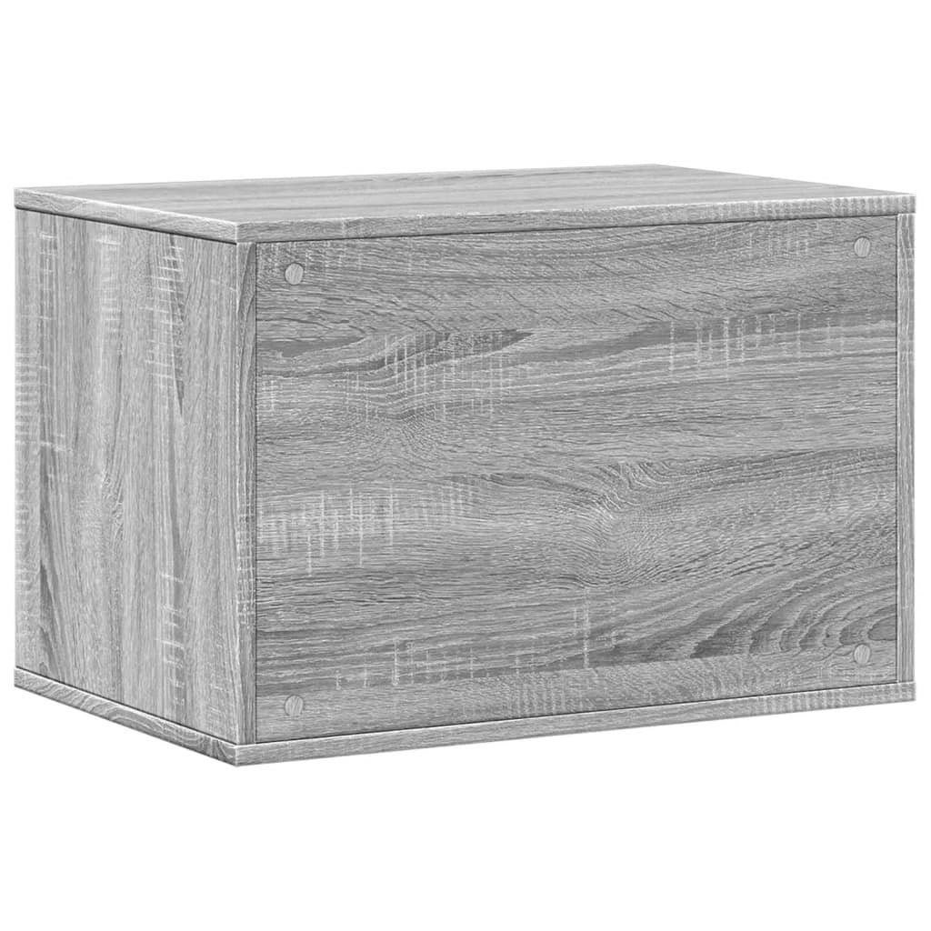 vidaXL Mueble arenero para gatos madera gris Sonoma 60x40x40 cm