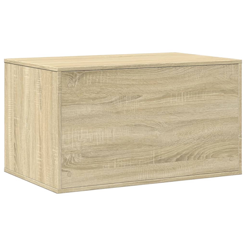 vidaXL Mueble arenero para gatos madera roble Sonoma 80x50x45 cm