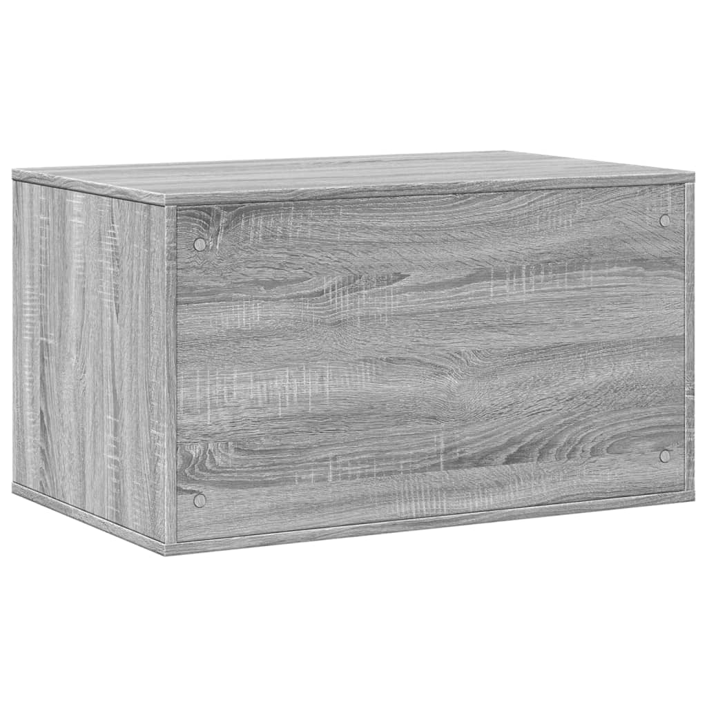 vidaXL Mueble arenero para gatos madera gris Sonoma 80x50x45 cm