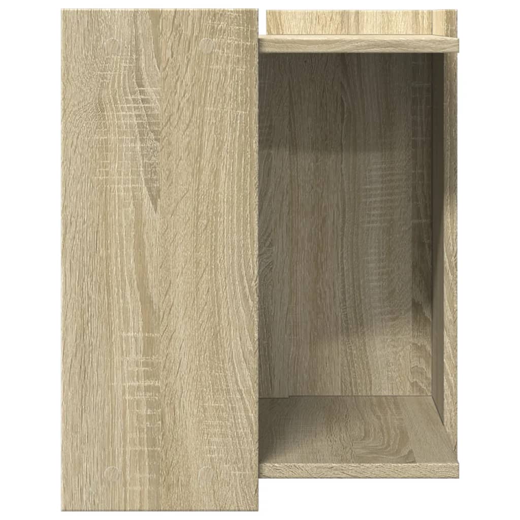 vidaXL Mueble arenero para gatos madera roble Sonoma 42x42x51 cm