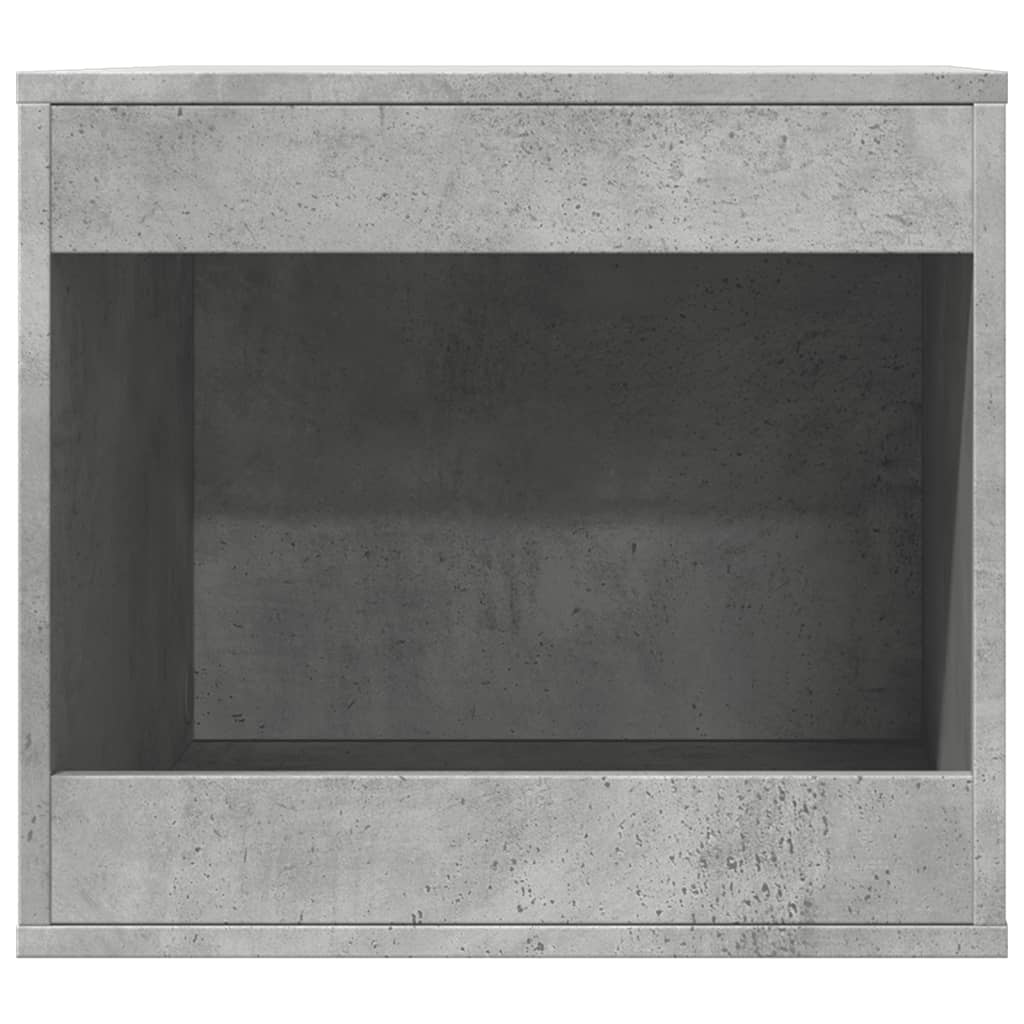 vidaXL Mueble arenero de gatos madera gris hormigón 47x59x42 cm