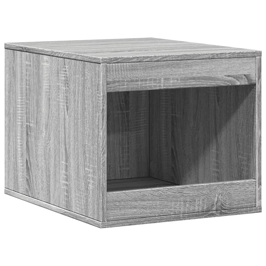 vidaXL Mueble arenero para gatos madera gris Sonoma 47x59x42 cm