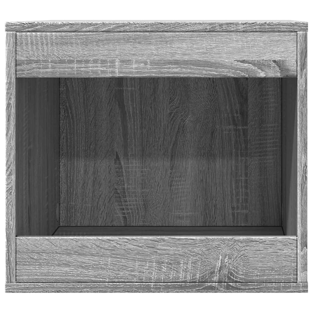 vidaXL Mueble arenero para gatos madera gris Sonoma 47x59x42 cm