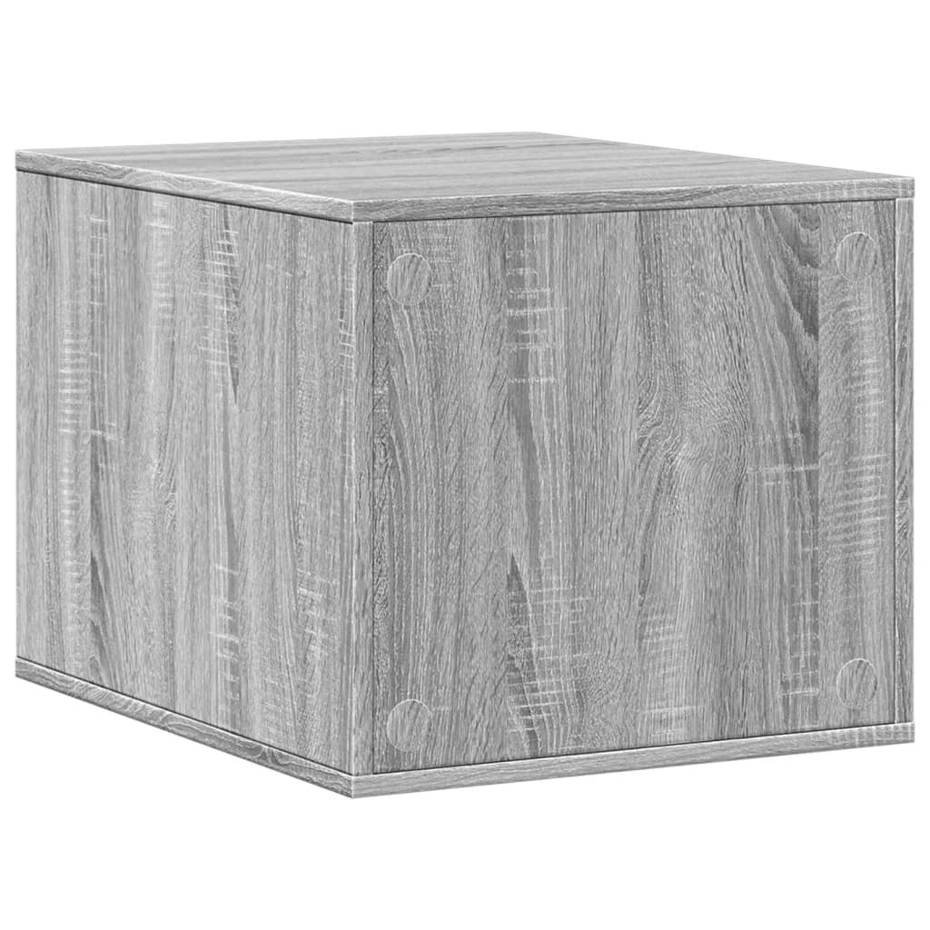 vidaXL Mueble arenero para gatos madera gris Sonoma 47x59x42 cm