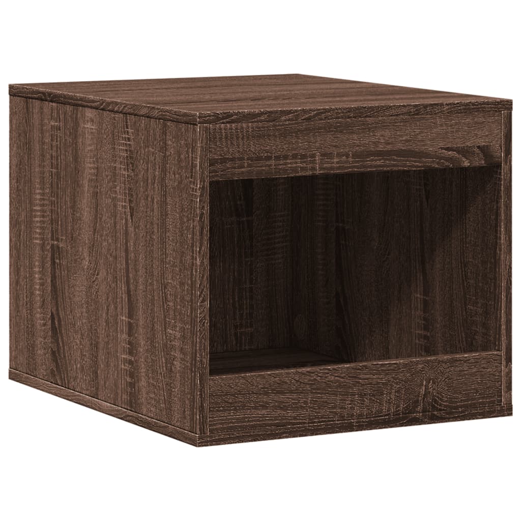 vidaXL Mueble arenero para gatos madera marrón roble 47x59x42 cm