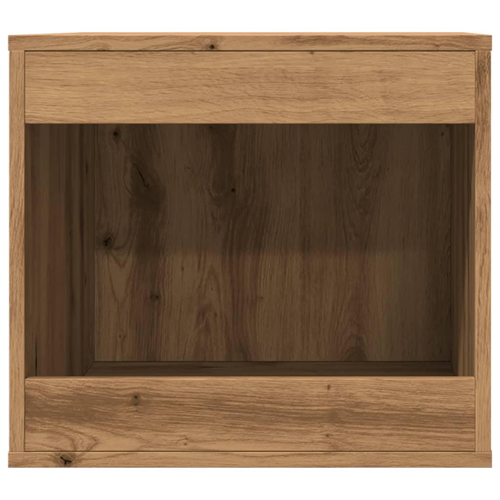 vidaXL Mueble arenero para gatos madera roble artisian 47x59x42 cm