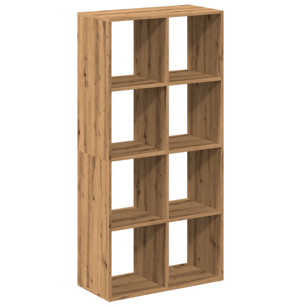 vidaXL Librería divisora madera roble artisan 69,5x29x137,5 cm