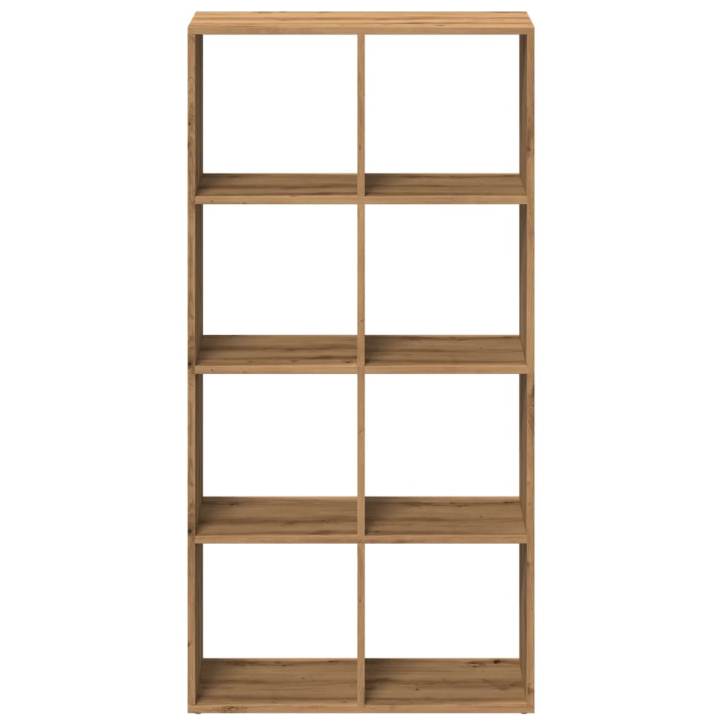 vidaXL Librería divisora madera roble artisan 69,5x29x137,5 cm