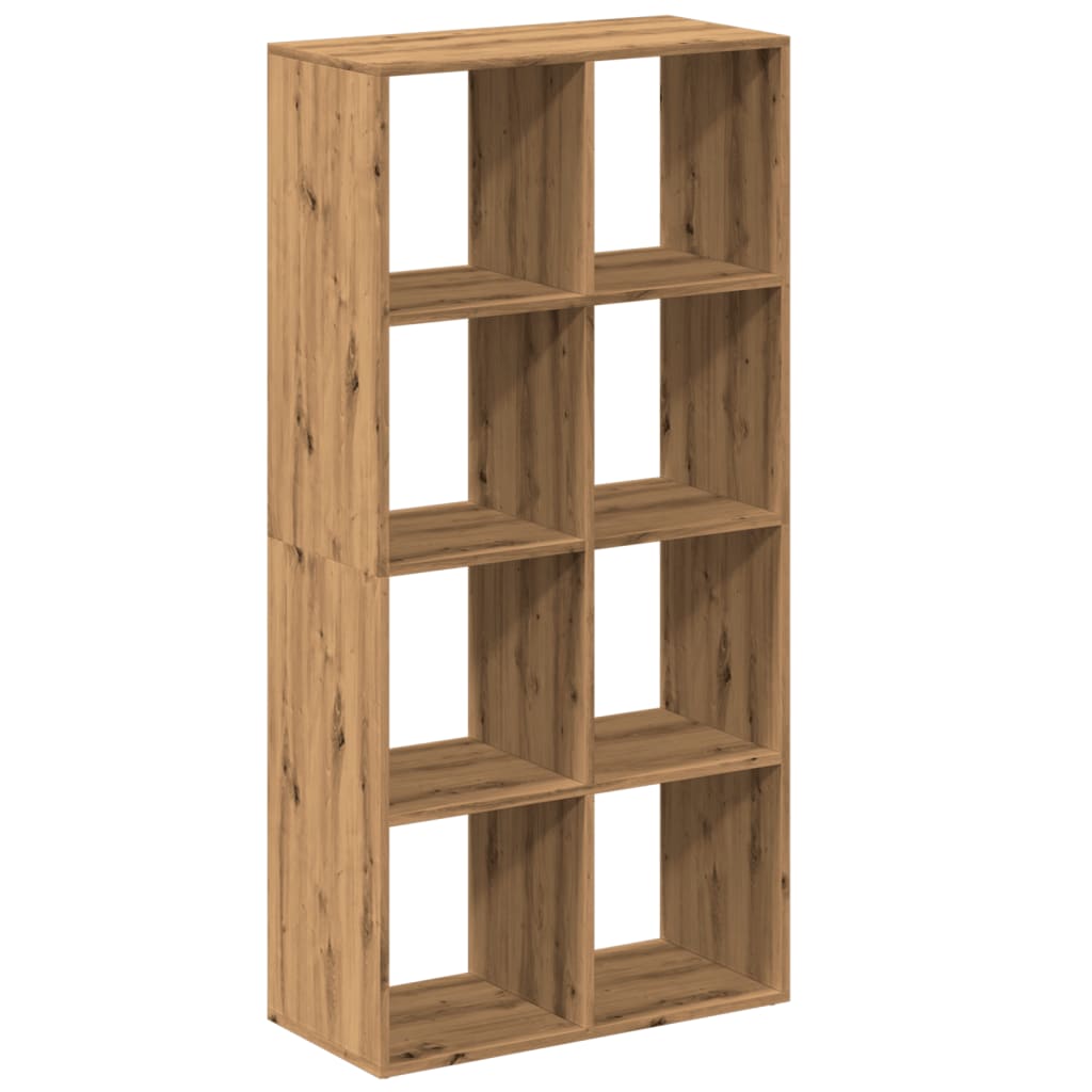 vidaXL Librería divisora madera roble artisan 69,5x29x137,5 cm