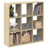 vidaXL Librería divisor madera ingeniería roble Sonoma 102x29x103,5 cm