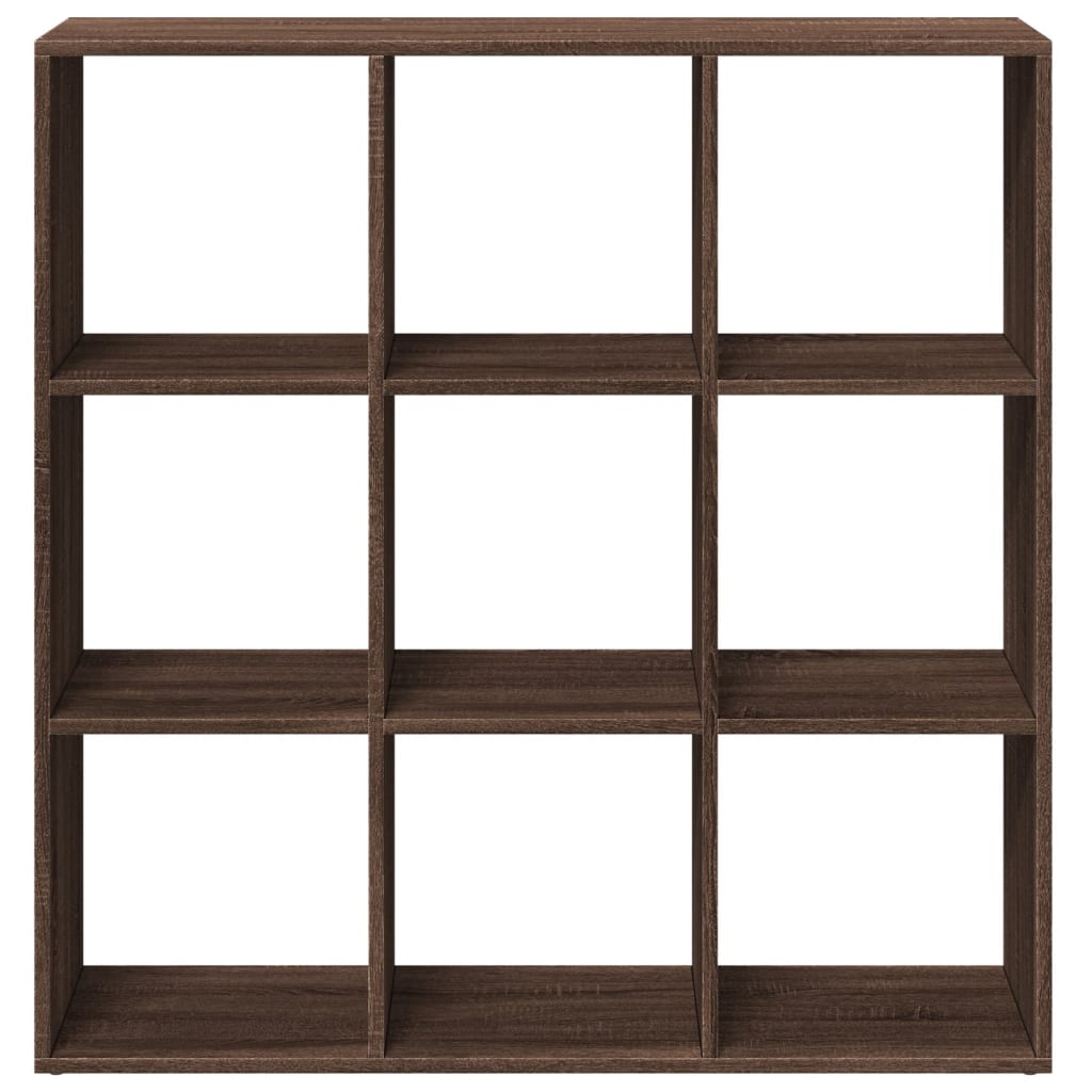 vidaXL Librería divisora madera marrón roble 102x29x103,5 cm