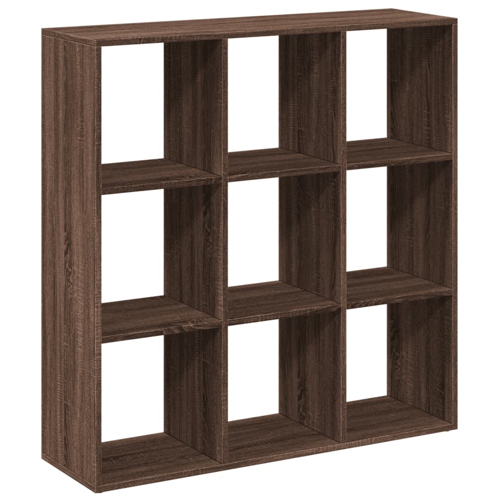 vidaXL Librería divisora madera marrón roble 102x29x103,5 cm