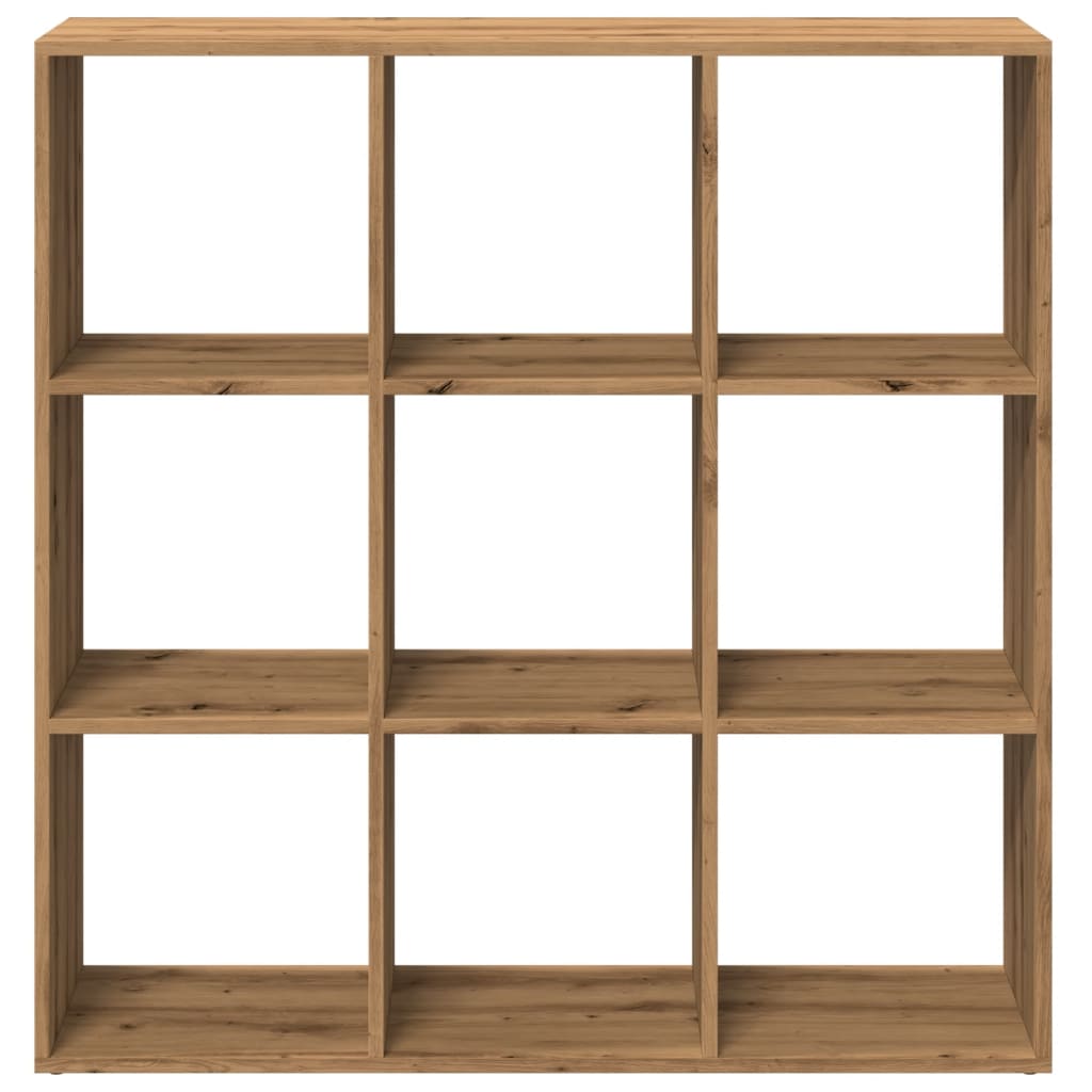 vidaXL Librería divisora madera roble artisan 102x29x103,5 cm