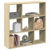 vidaXL Librería divisor madera ingeniería roble Sonoma 102x29x103,5 cm