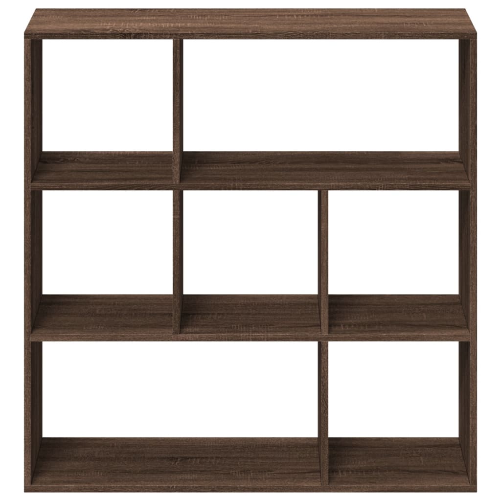 vidaXL Librería divisora madera marrón roble 102x29x103,5 cm