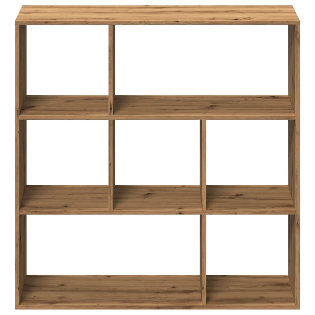 vidaXL Librería divisora madera roble artisan 102x29x103,5 cm