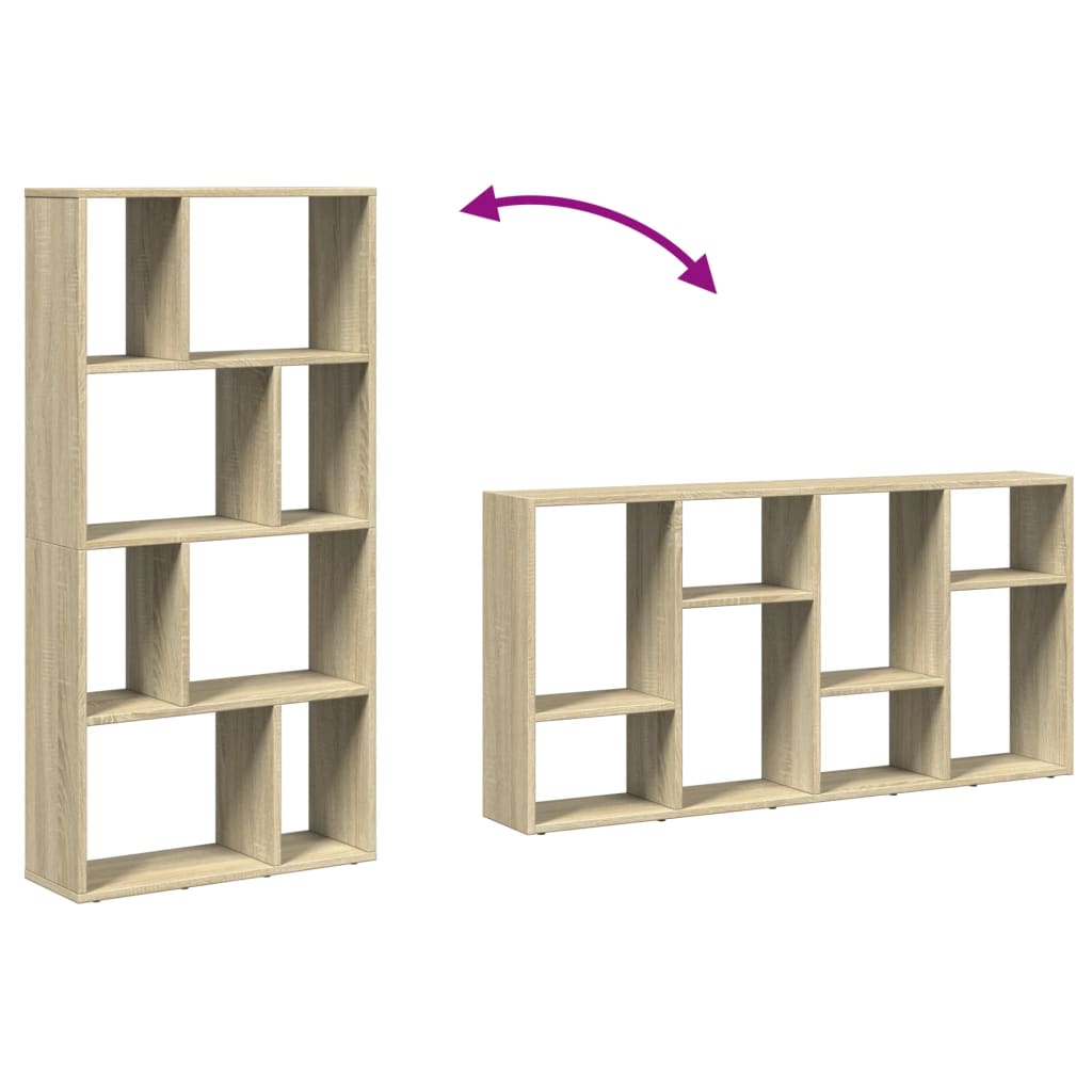 vidaXL Estantería de madera de ingeniería roble Sonoma 60x20x120 cm