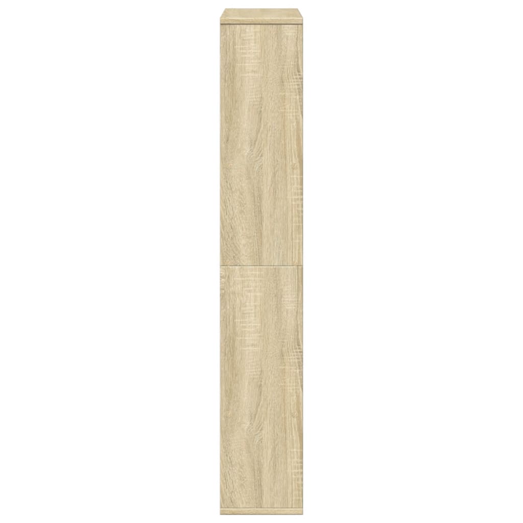 vidaXL Estantería de madera de ingeniería roble Sonoma 72x20x120 cm