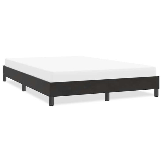 vidaXL Estructura de cama sin colchón terciopelo negro 160x220 cm