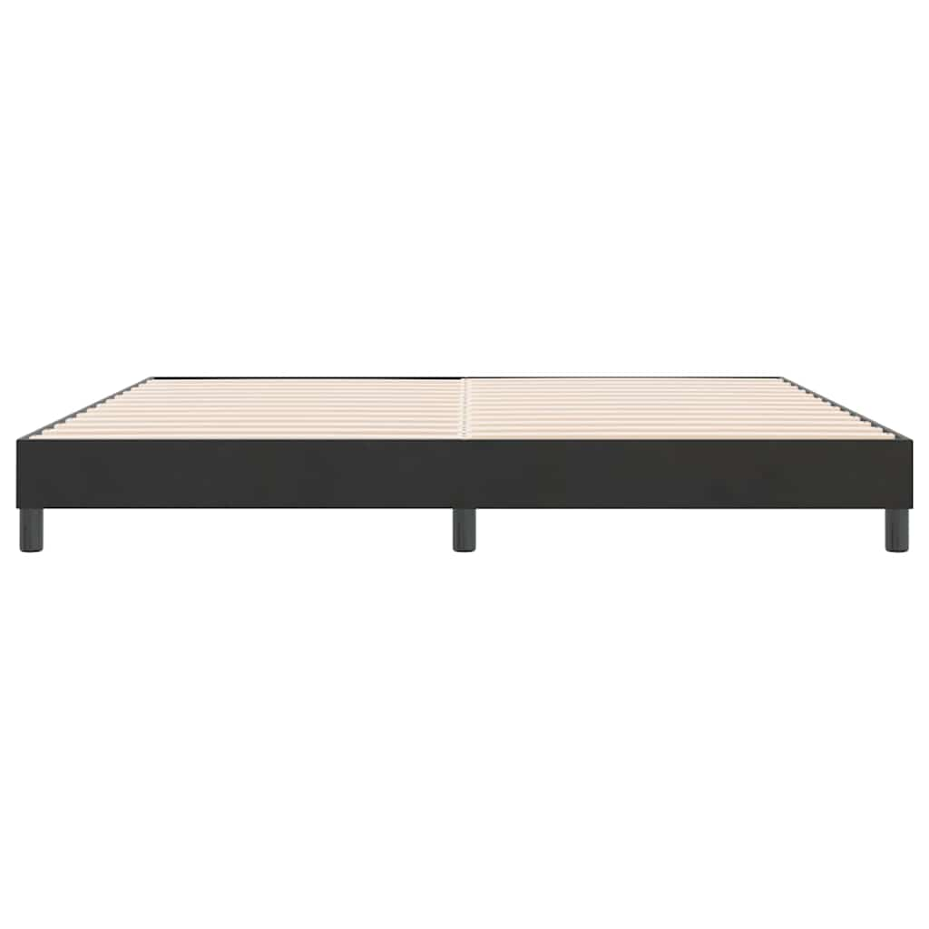 vidaXL Estructura de cama sin colchón terciopelo negro 180x220 cm