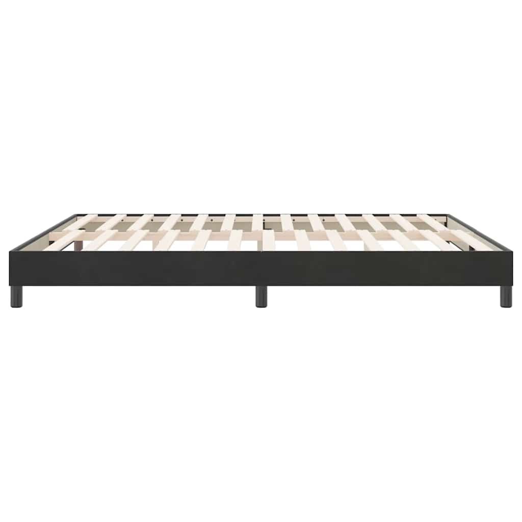 vidaXL Estructura de cama sin colchón terciopelo negro 180x220 cm