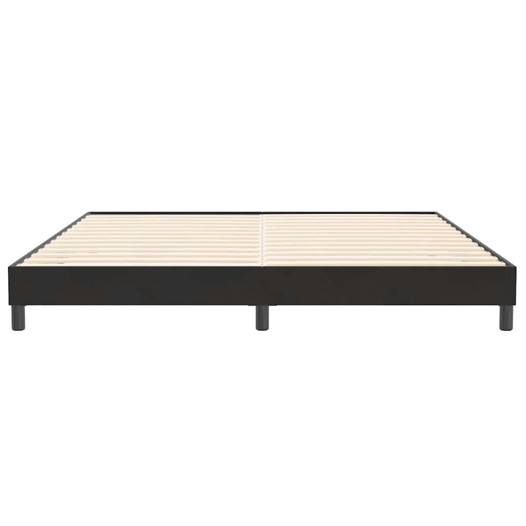 vidaXL Estructura cama sin colchón terciopelo negro 200x220 cm