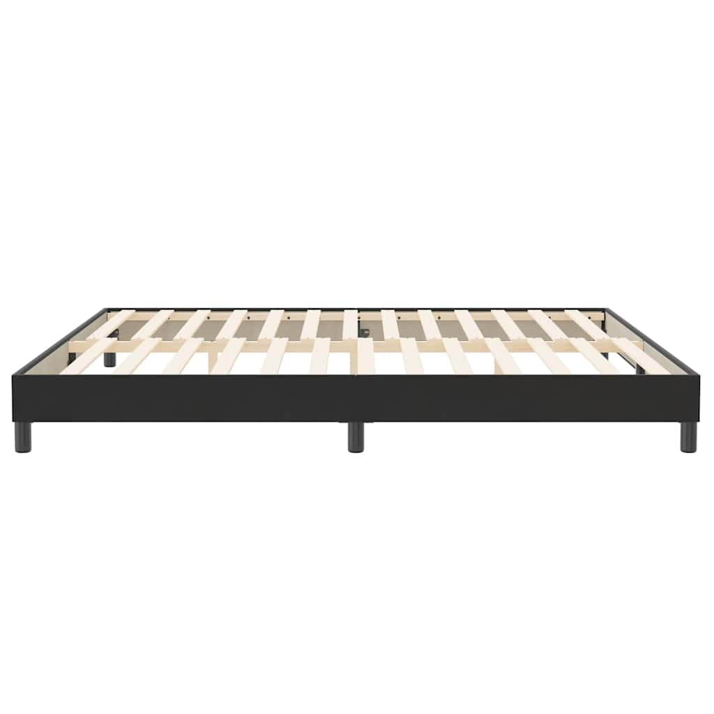 vidaXL Estructura cama sin colchón terciopelo negro 200x220 cm