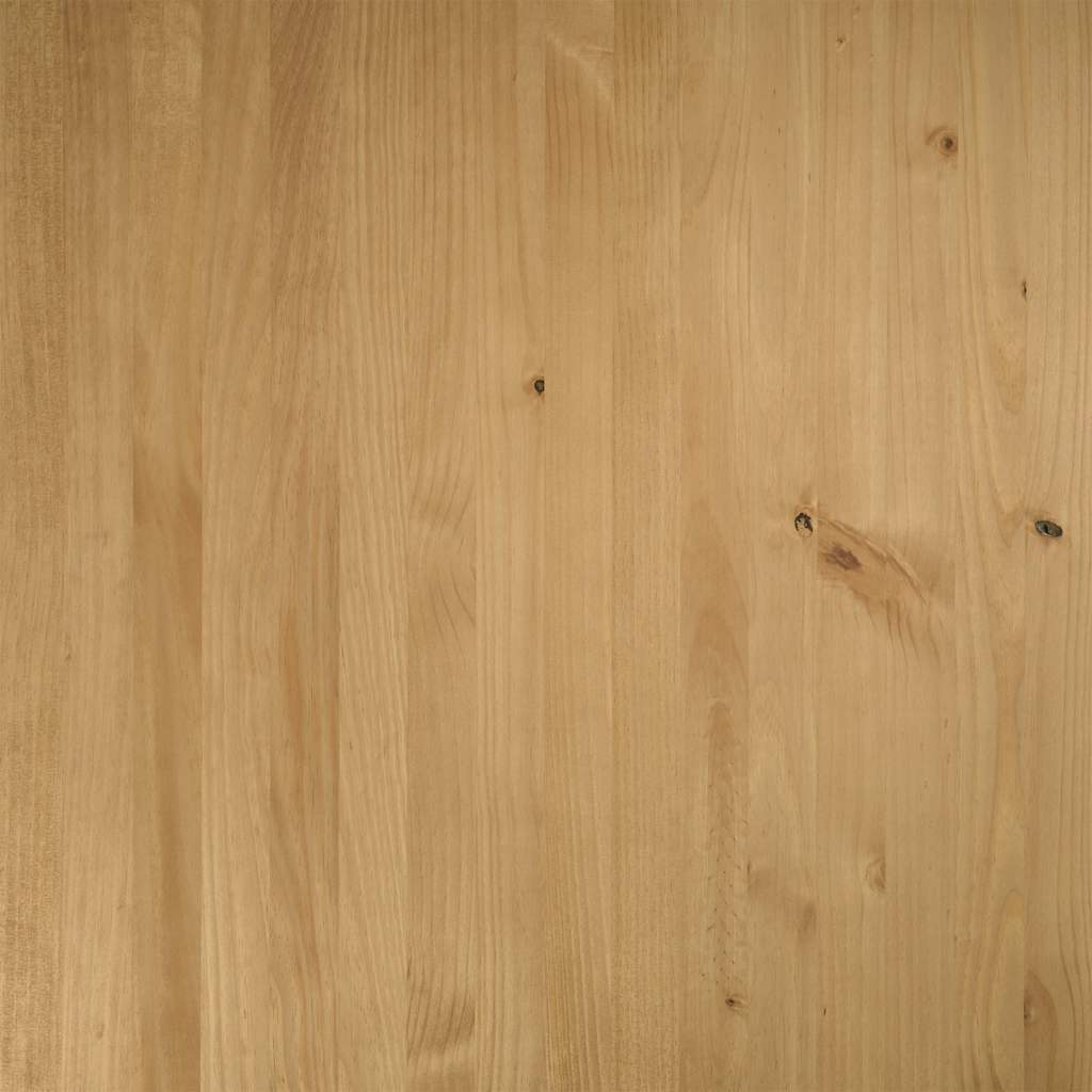 vidaXL Mesa de centro NOAIN patas en U madera maciza pino 120x60x40 cm