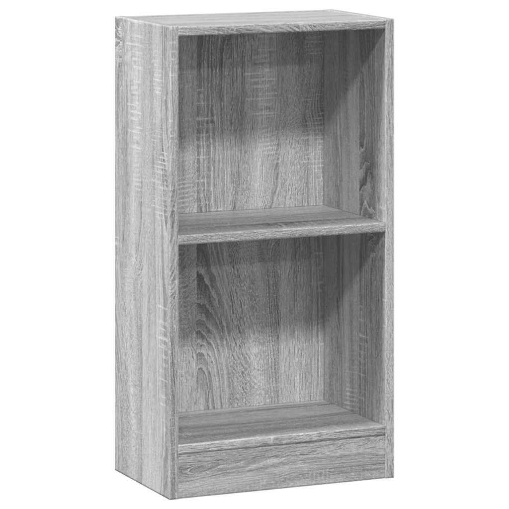 vidaXL Estantería de madera de ingeniería gris Sonoma 40x24x76 cm