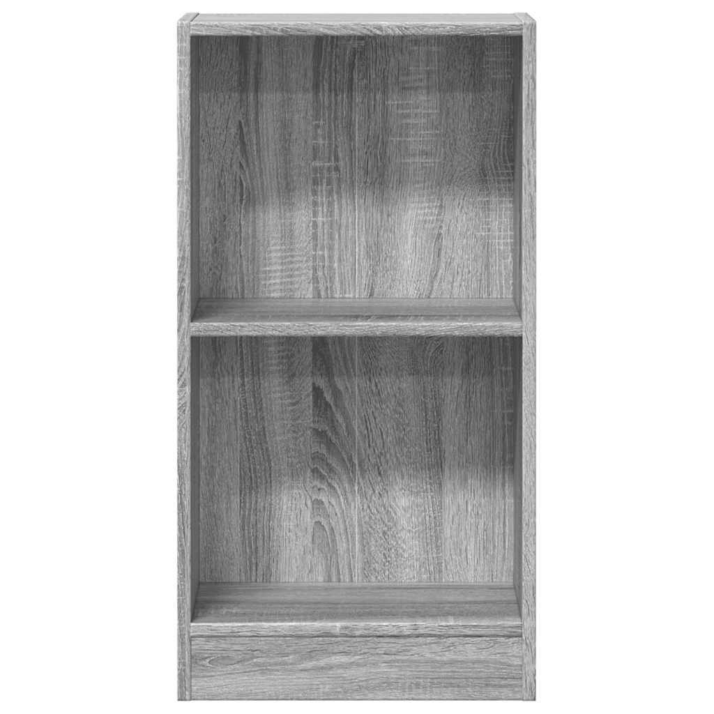 vidaXL Estantería de madera de ingeniería gris Sonoma 40x24x76 cm