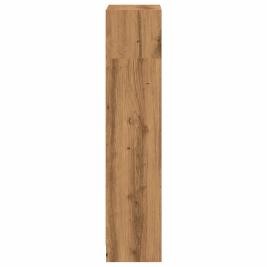 vidaXL Estantería de madera de ingeniería roble artesano 40x24x109 cm