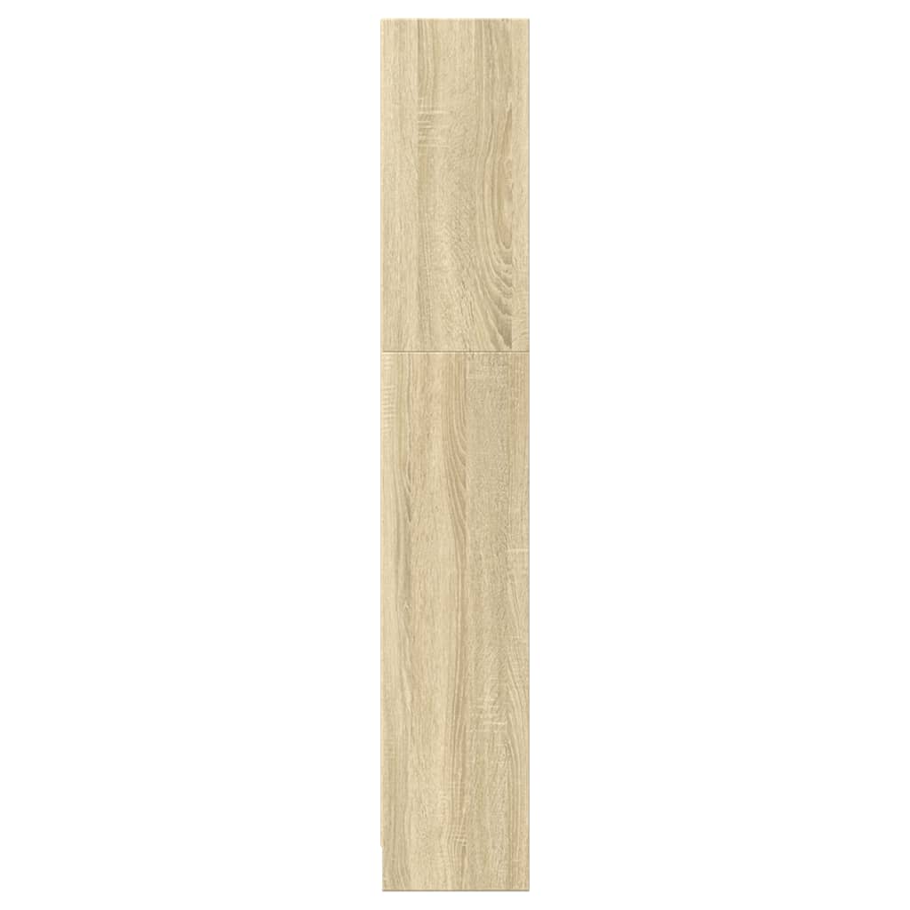 vidaXL Estantería de madera de ingeniería roble Sonoma 40x24x143 cm