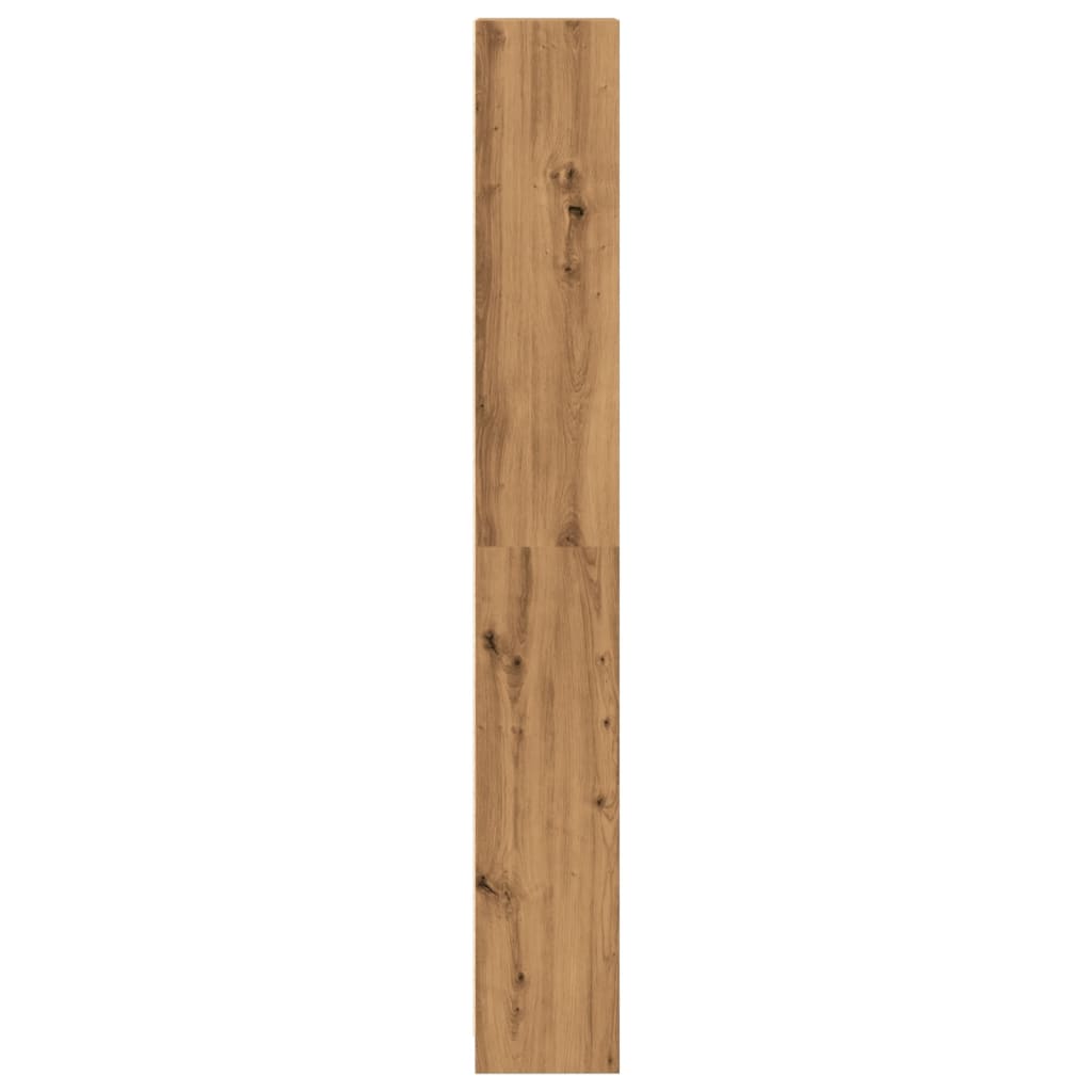 vidaXL Estantería de madera de ingeniería roble artesanal 40x24x176 cm