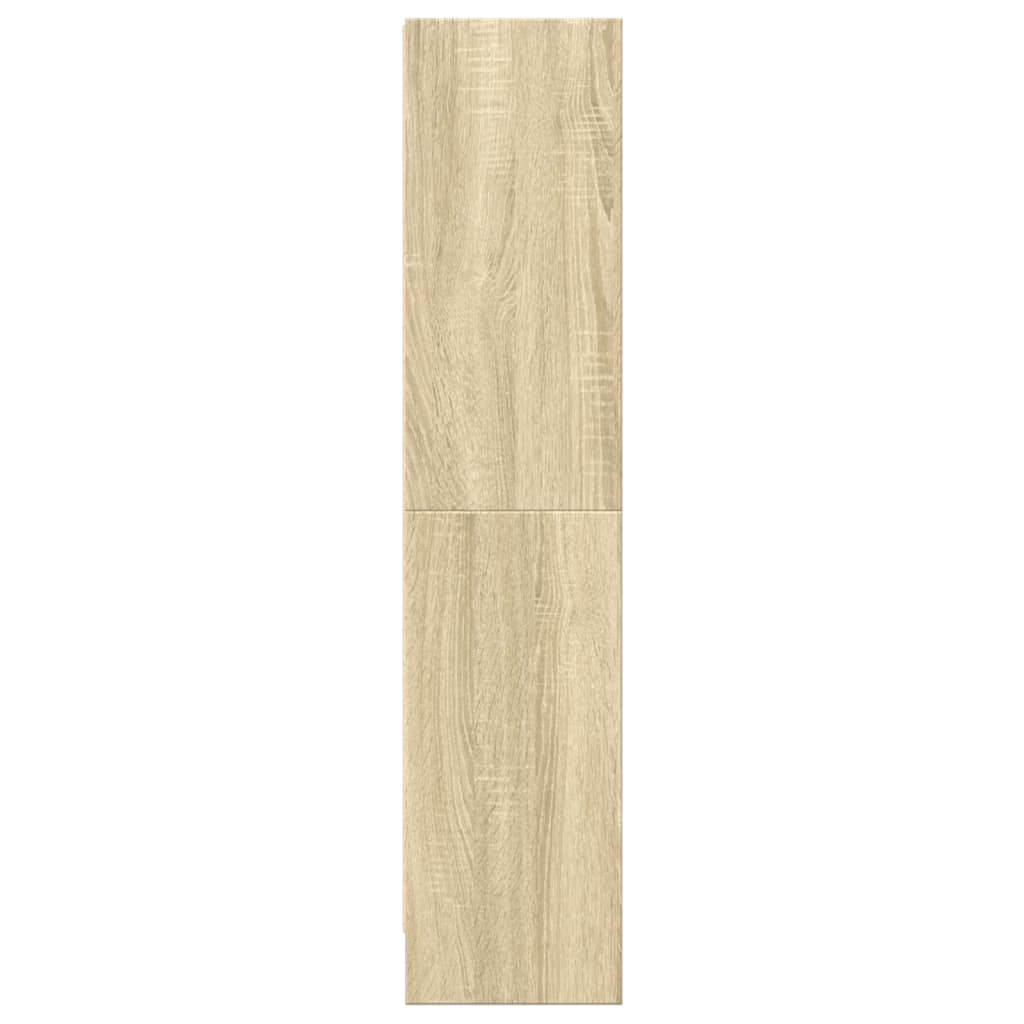 vidaXL Estantería de madera de ingeniería roble Sonoma 60x24x109 cm